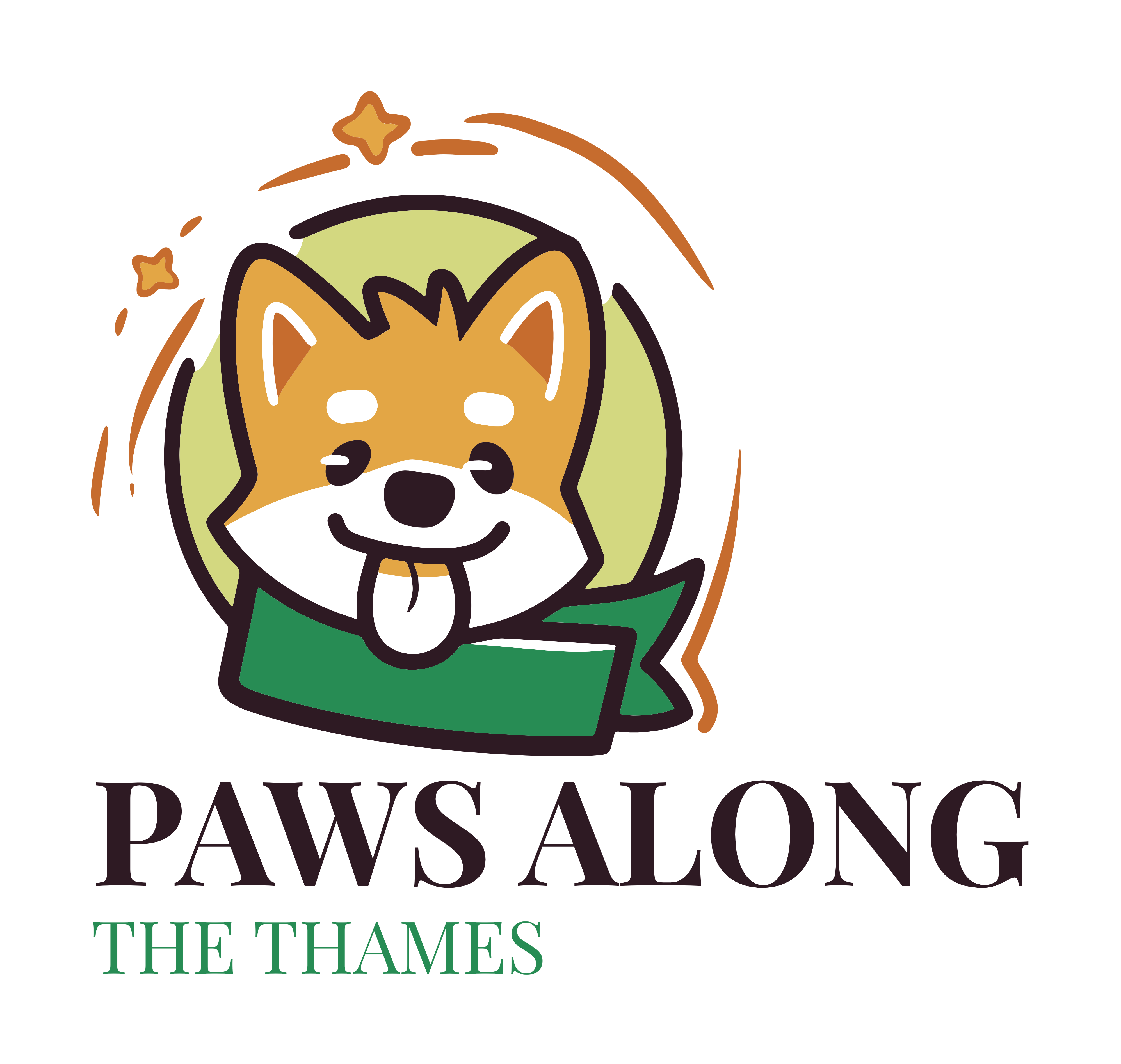 Paws along the Thames